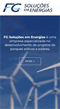 Mobile Screenshot of fgenergias.com